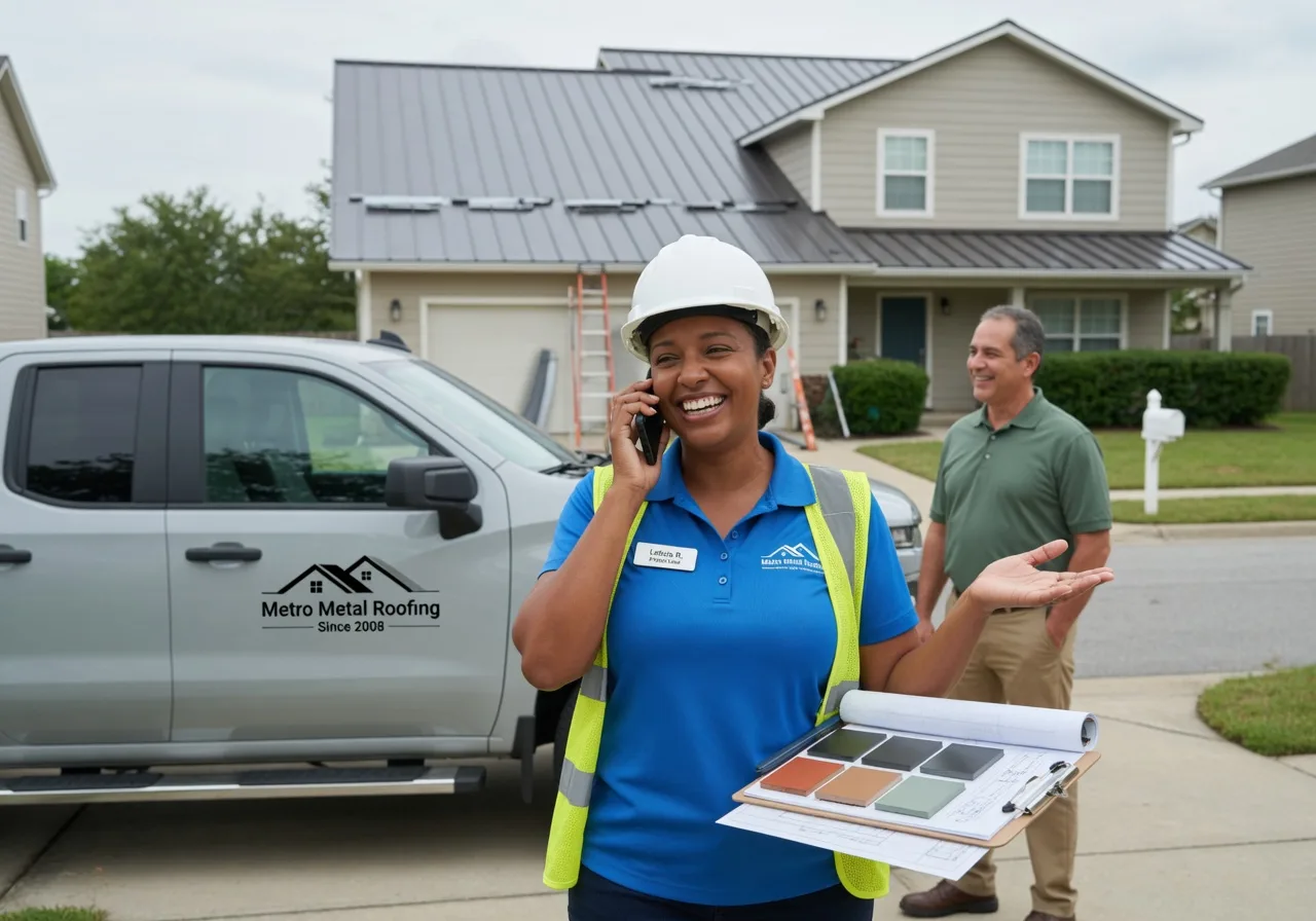 Storm Damage Metal Roof Repair in Maryneal, TX